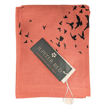 Load image into Gallery viewer, Tea Towel, Starlings - Screenprinted Irish Linen
