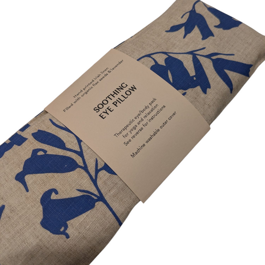 Irish Linen Eye Pillow - Bluebell