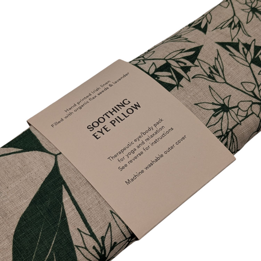 Irish Linen Eye Pillow - Wild Garlic