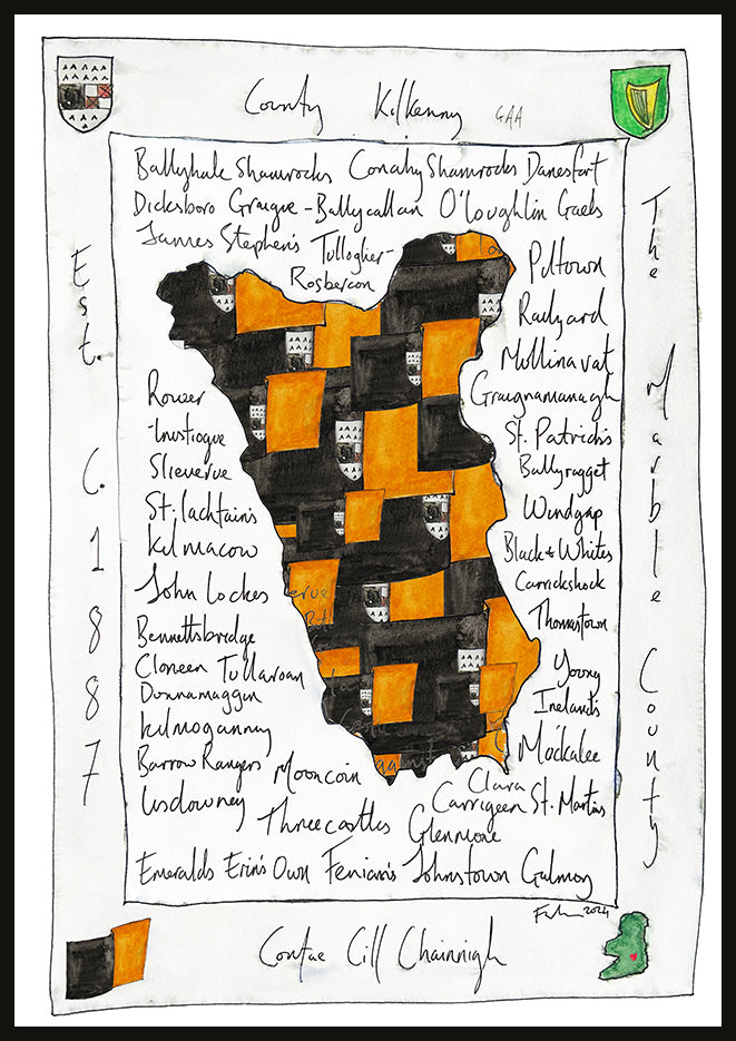 County Kilkenny - GAA County Colours