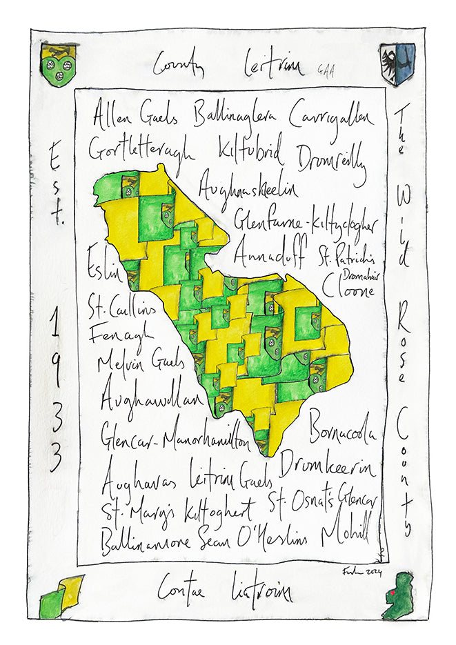 County Leitrim - GAA County Colours