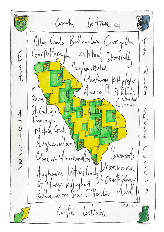 County Leitrim - GAA County Colours