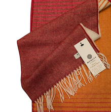 Load image into Gallery viewer, Tiger Lily Lambswool Scarf - Made in Donegal Ireland
