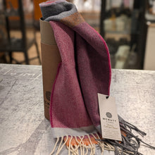 Load image into Gallery viewer, Beetroot Smoke Lambswool Scarf - Made in Donegal Ireland
