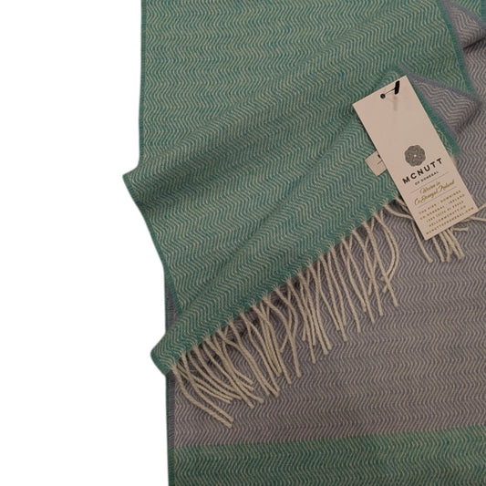 Bondi Wave Lambswool Scarf - Made in Donegal Ireland