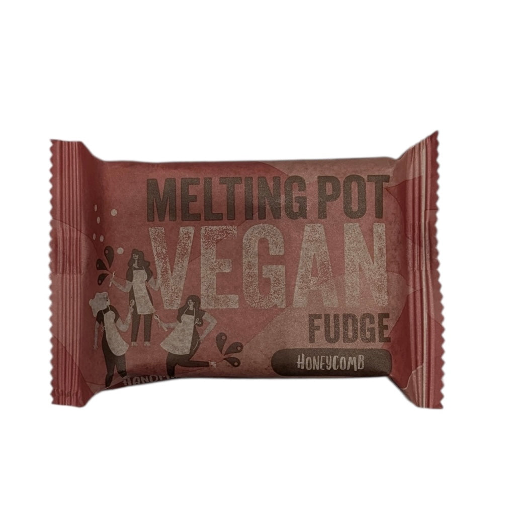 Melting Pot Vegan Honeycomb Fudge - Handmade in Belfast