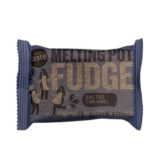 Melting Pot Salted Caramel Fudge - Handmade in Belfast