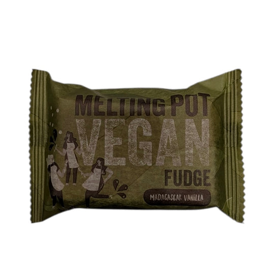 Melting Pot Vegan Madagascar Vanilla Fudge - Handmade in Belfast