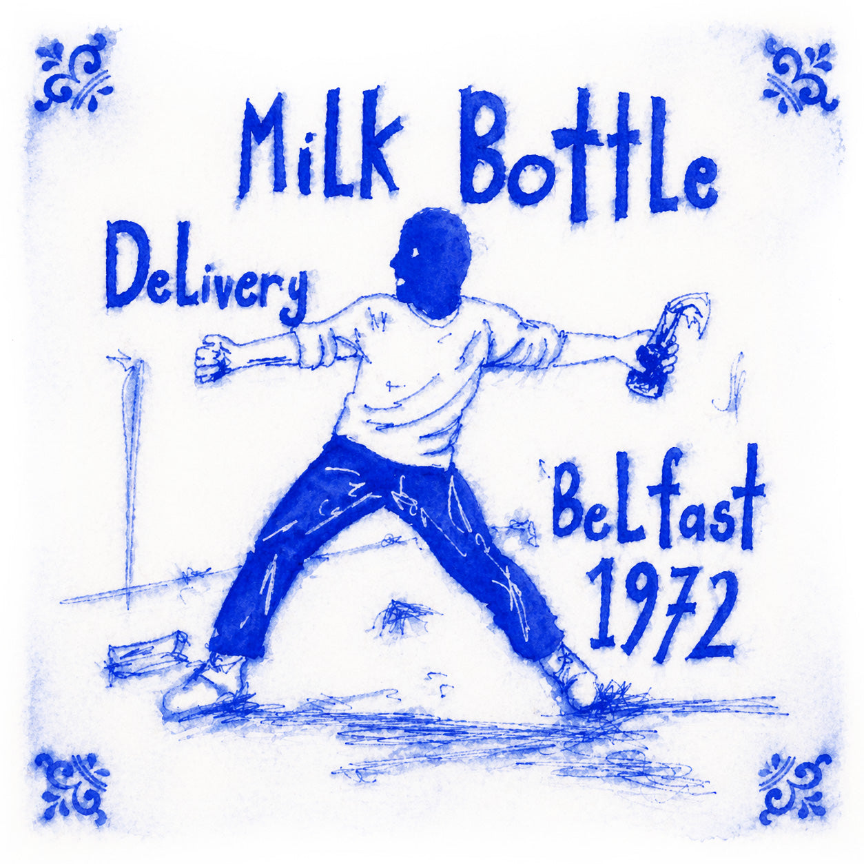 Milk Bottle Delivery 1972