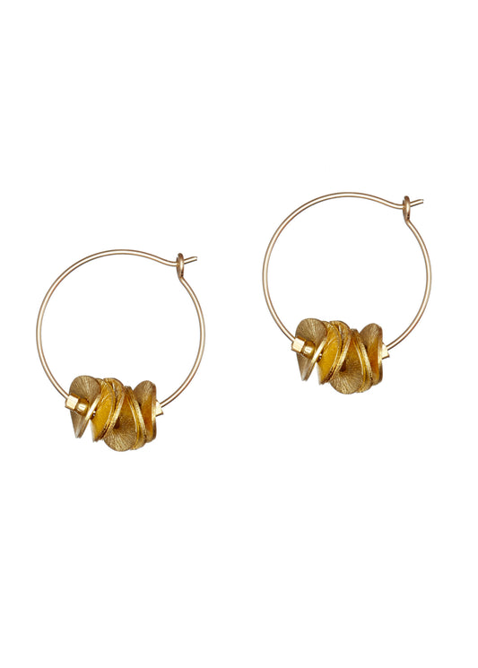 Gold Mini Hoops - Vivien Walsh