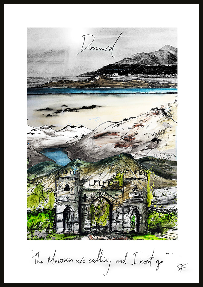 DONARD - Contemporary Travel Poster