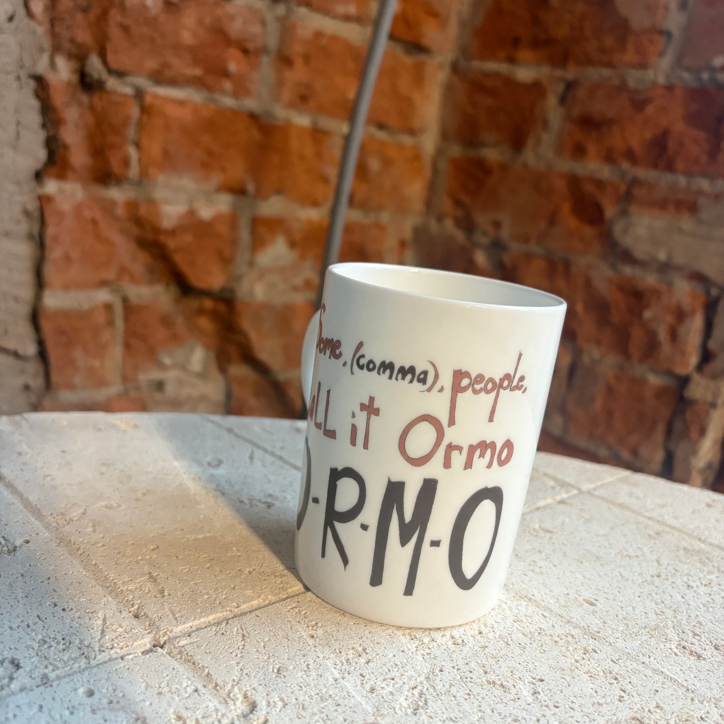 Some People Call It - O-R-M-O   (Ormeau Road) - Fine Bone China Mug