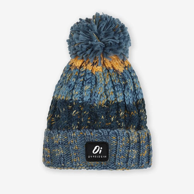 Midnight Tide Pom Hat - Outside In