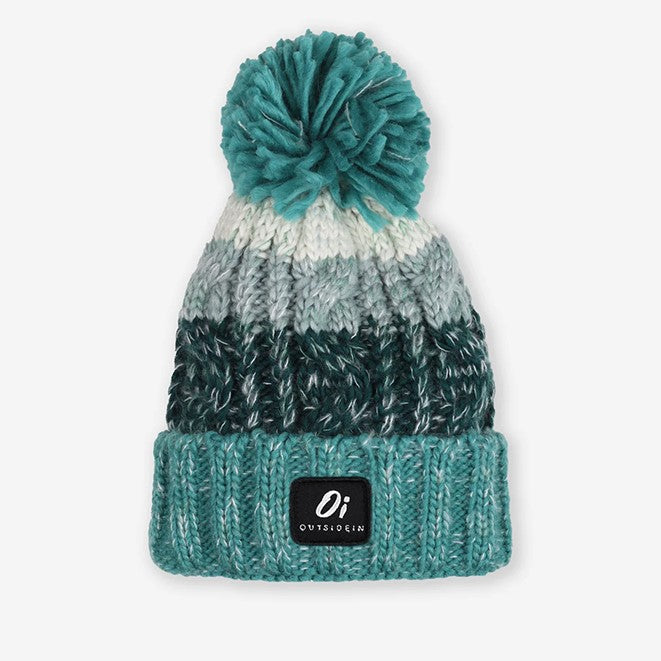 Sea Foam Pom Hat - Outside In