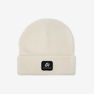 Off White Beanie Hat - Outside In