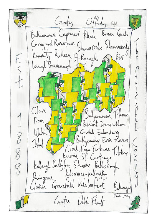 County Offaly - GAA County Colours