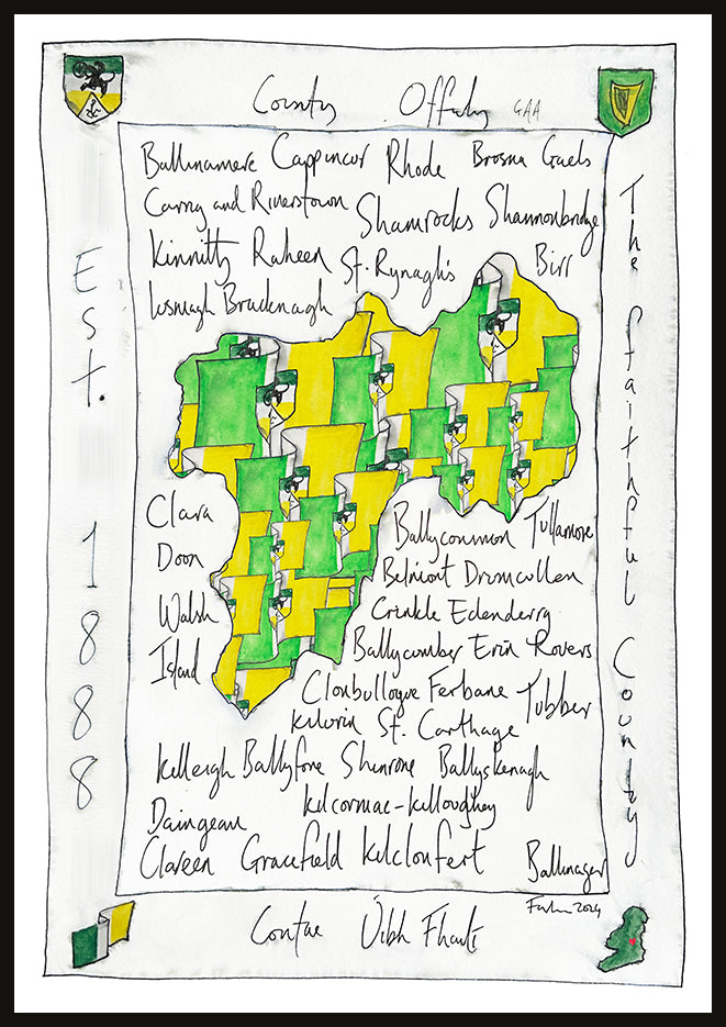 County Offaly - GAA County Colours