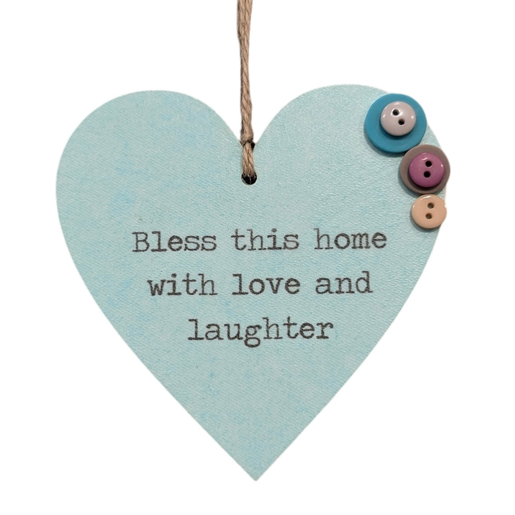 Bless This Home - Wooden Hanging