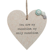 Load image into Gallery viewer, You Are My Sunshine, My Only Sunshine - Wooden Hanging
