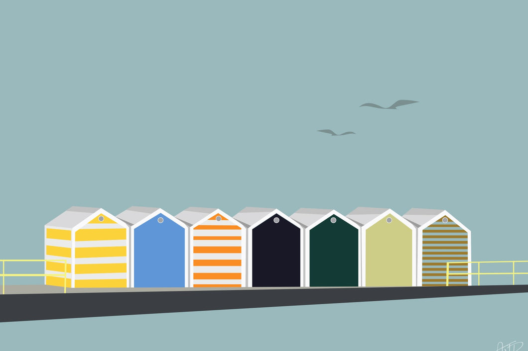 Port Huts - Amber Jordan Design