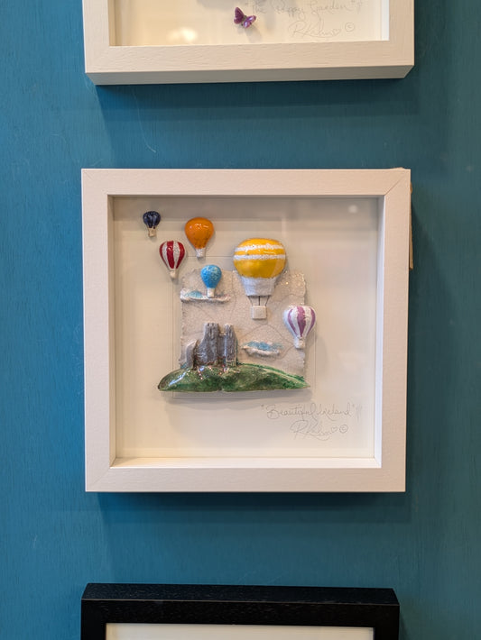 BEAUTIFUL IRELAND - Castle - Raku Ceramic Art by Rebeka Kahn