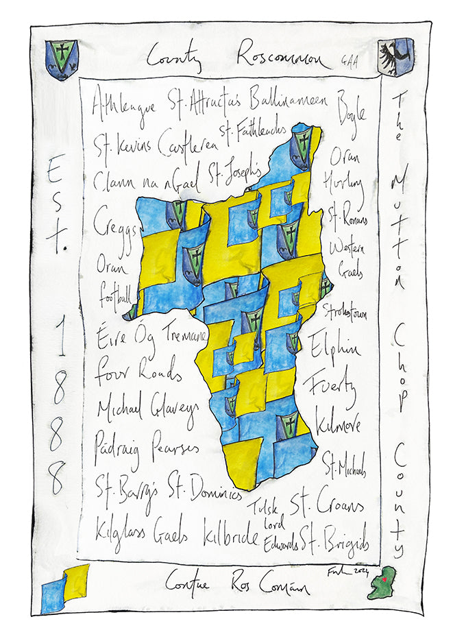 County Roscommon - GAA County Colours