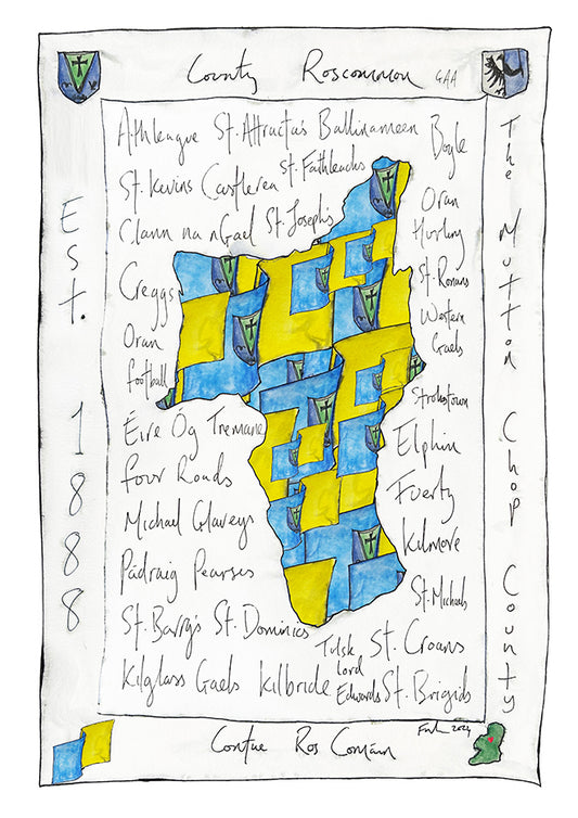 County Roscommon - GAA County Colours