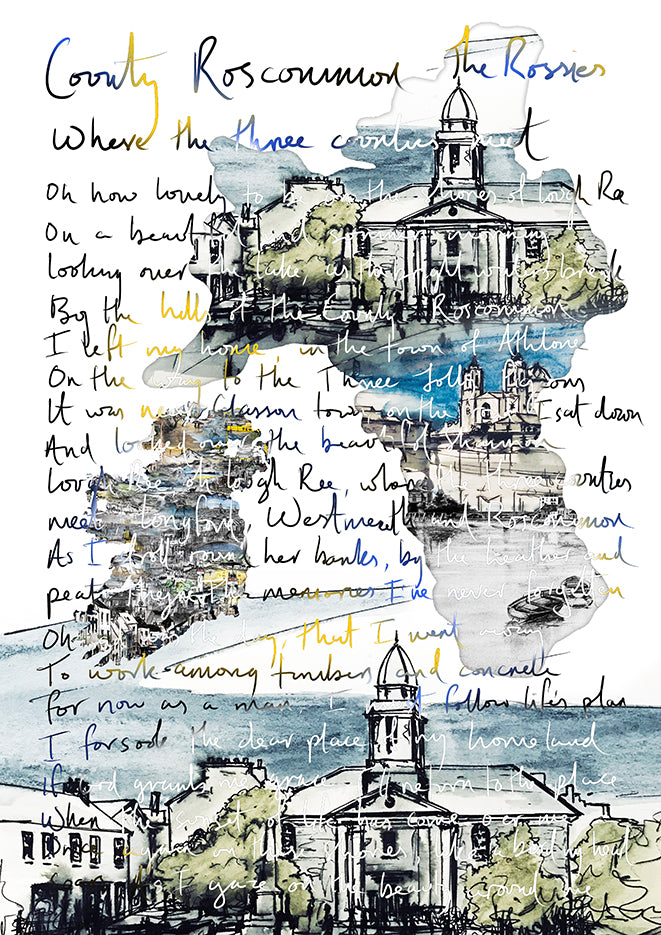 County Roscommon, Where The Three Counties Meet