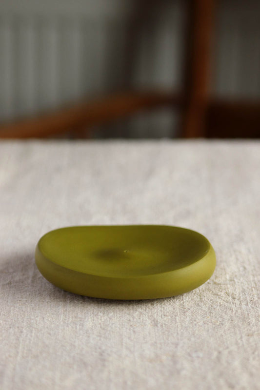 Incense Holder (Olive Green Collection) - Skwid Studio