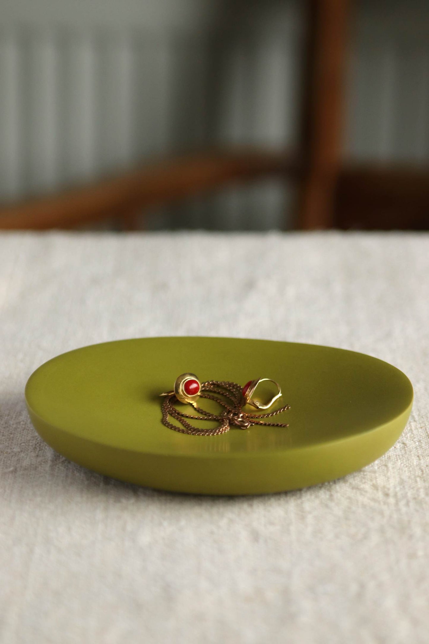 Jewellery Dish (Olive Green Collection) - Skwid Studio