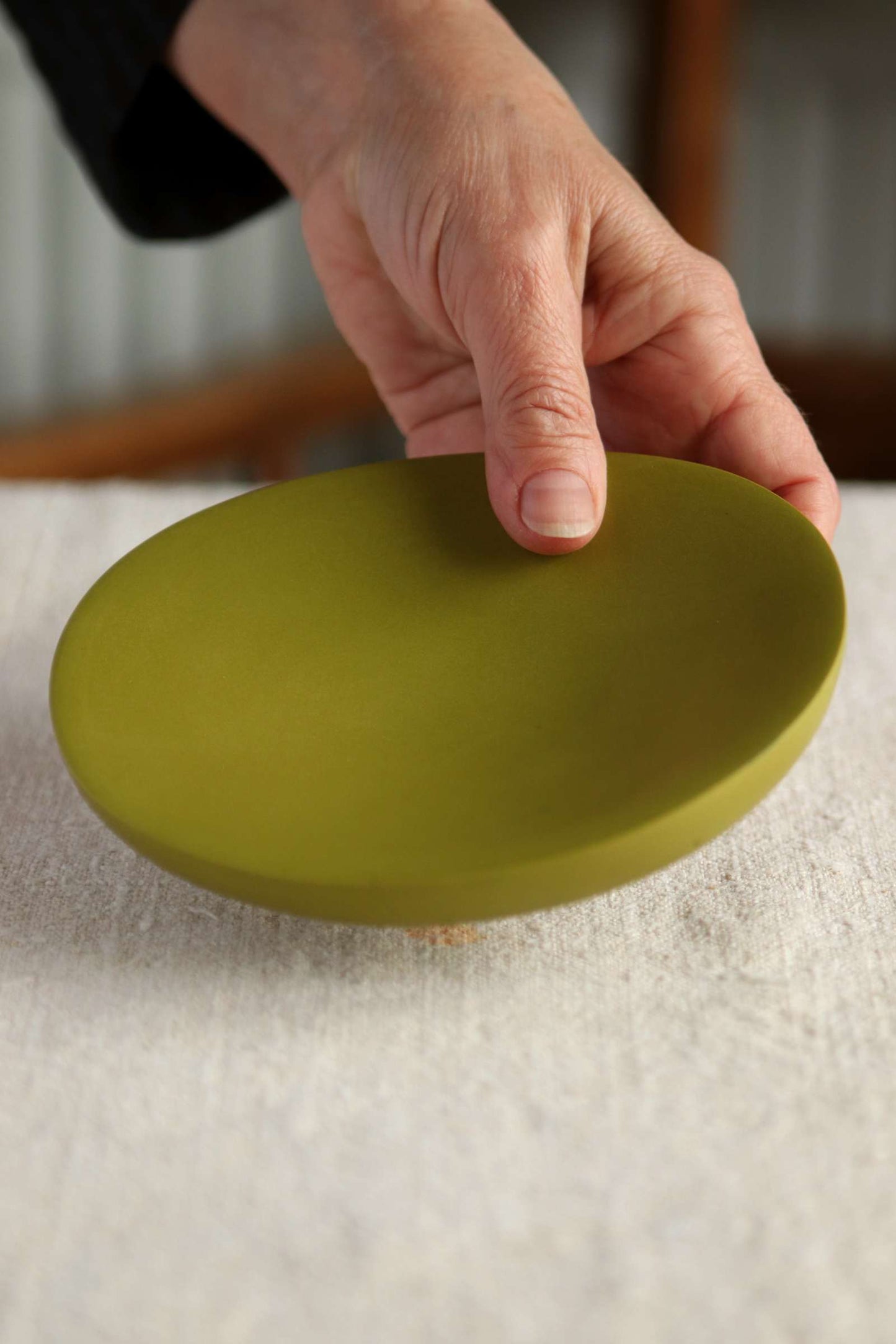 Jewellery Dish (Olive Green Collection) - Skwid Studio