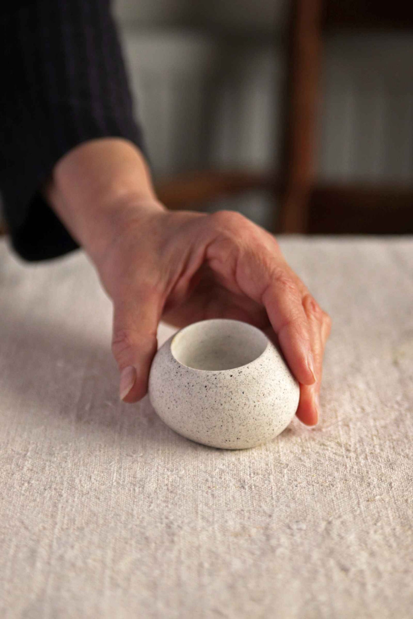 Squat Tealight Holder (Coastal Collection) - Skwid Studio