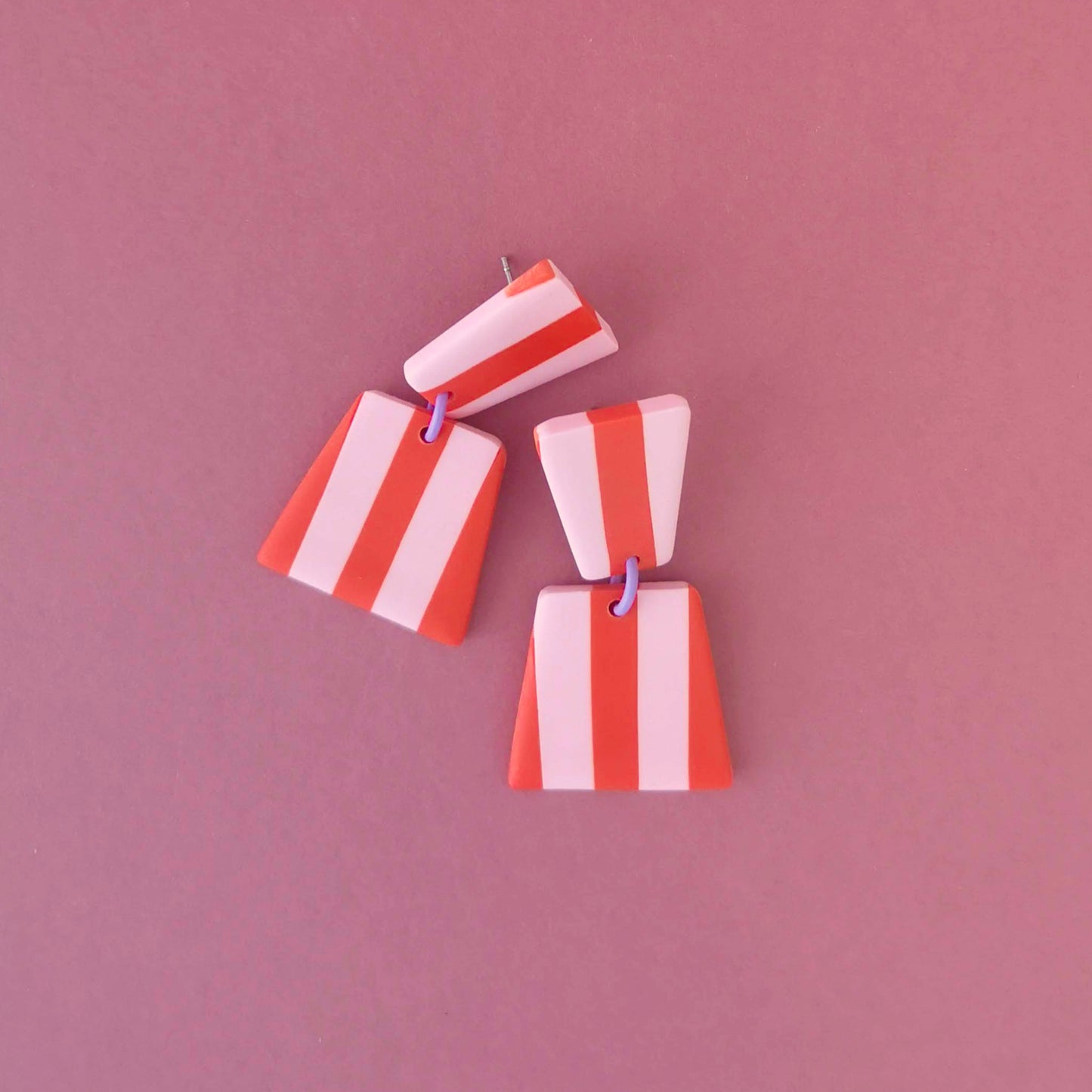 Helsinki Stripe Dangles