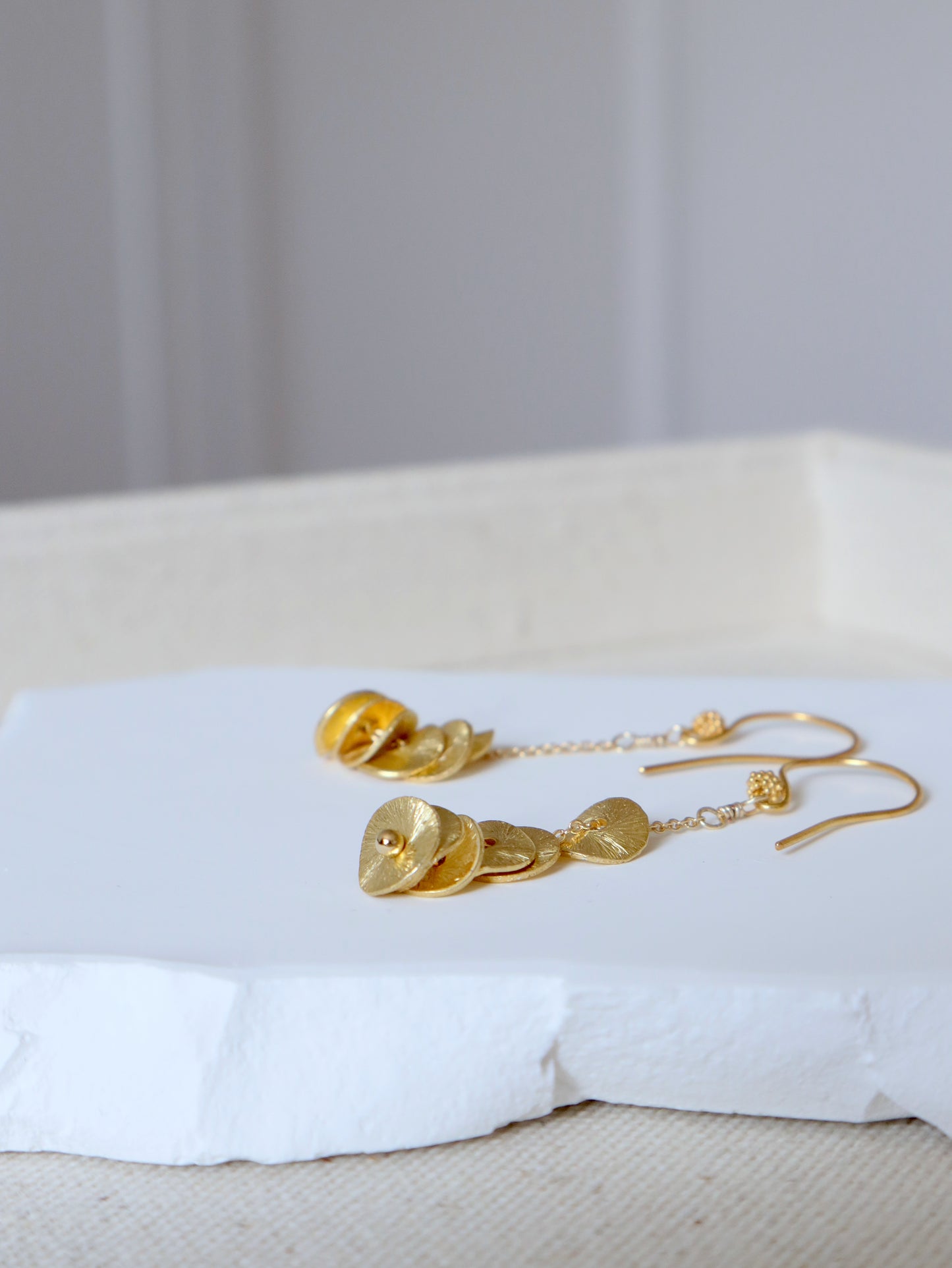 Gold Stacking Earrings - Vivien Walsh