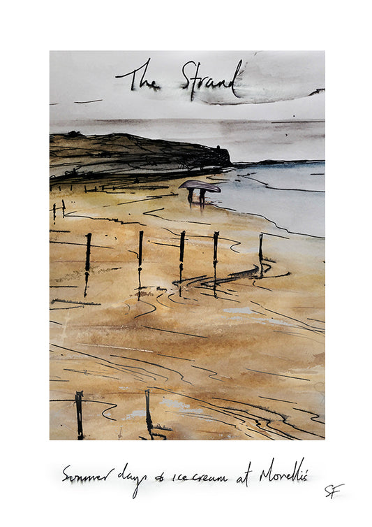THE STRAND - Contemporary Travel Poster