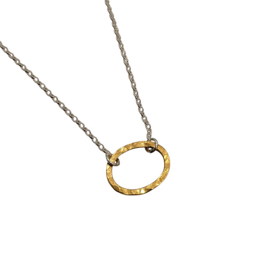 TARREA Gold Pendant Necklace - Lynsey de Burca
