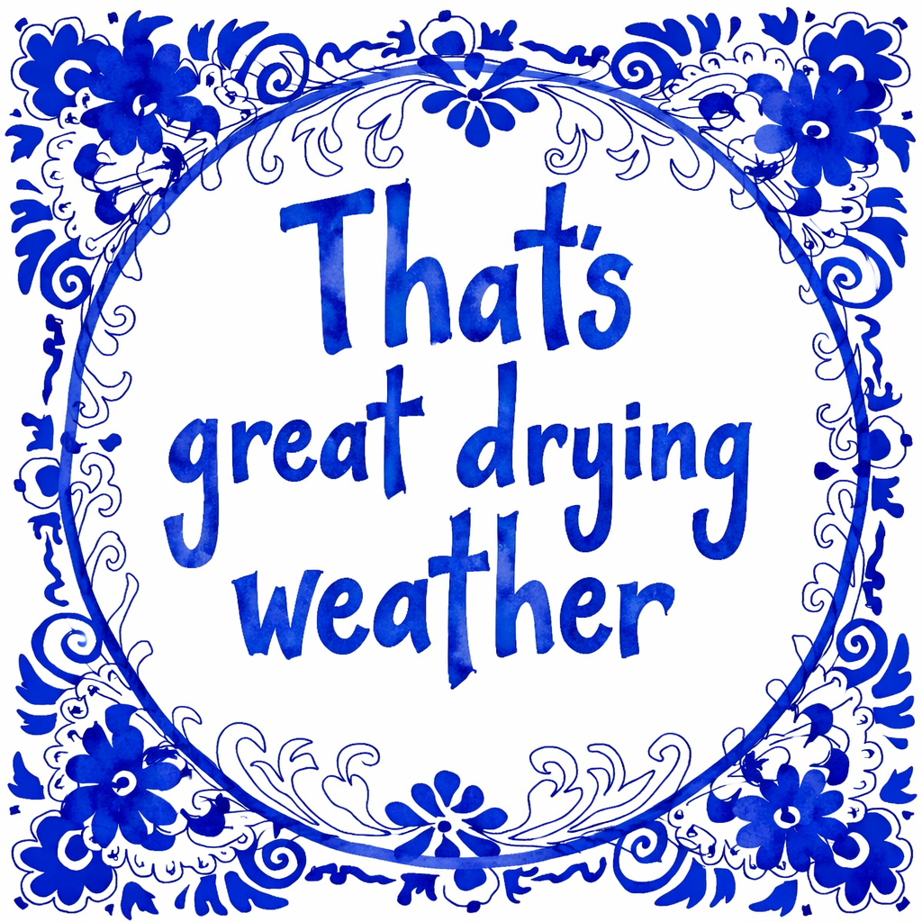 That’s Great Drying Weather