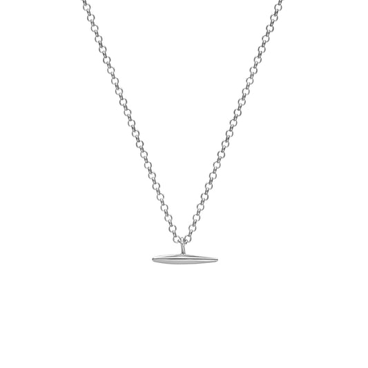 The Bar Necklace - Silver
