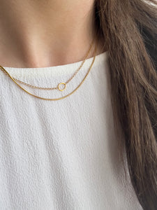 The Circle Necklace - Gold