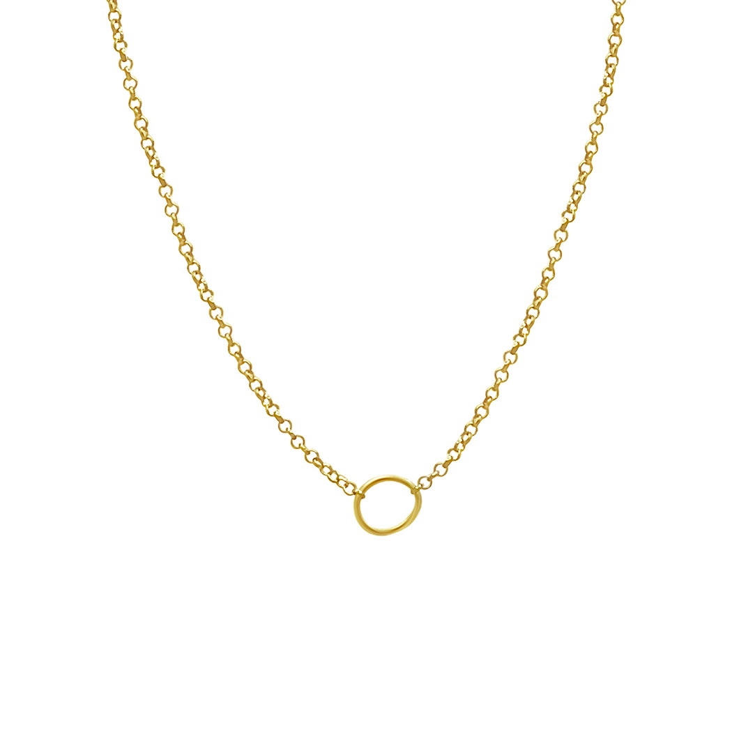 The Circle Necklace - Gold