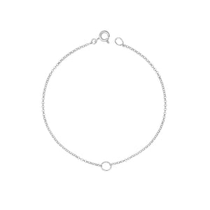 The Circle Bracelet - Silver