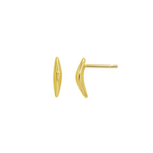 Load image into Gallery viewer, The Curve Studs - Gold
