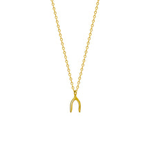 Load image into Gallery viewer, The Wishbone Necklace - Gold
