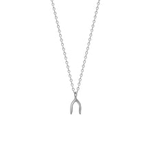 Load image into Gallery viewer, The Wishbone Necklace - Silver
