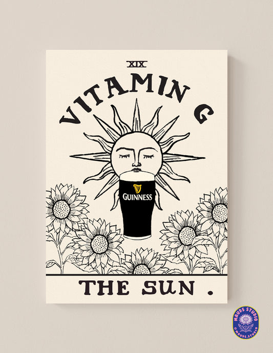 Vitamin G (The Sun) - Paper Print