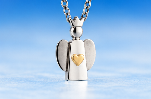 ANGEL PENDANT (Silver & Gold)