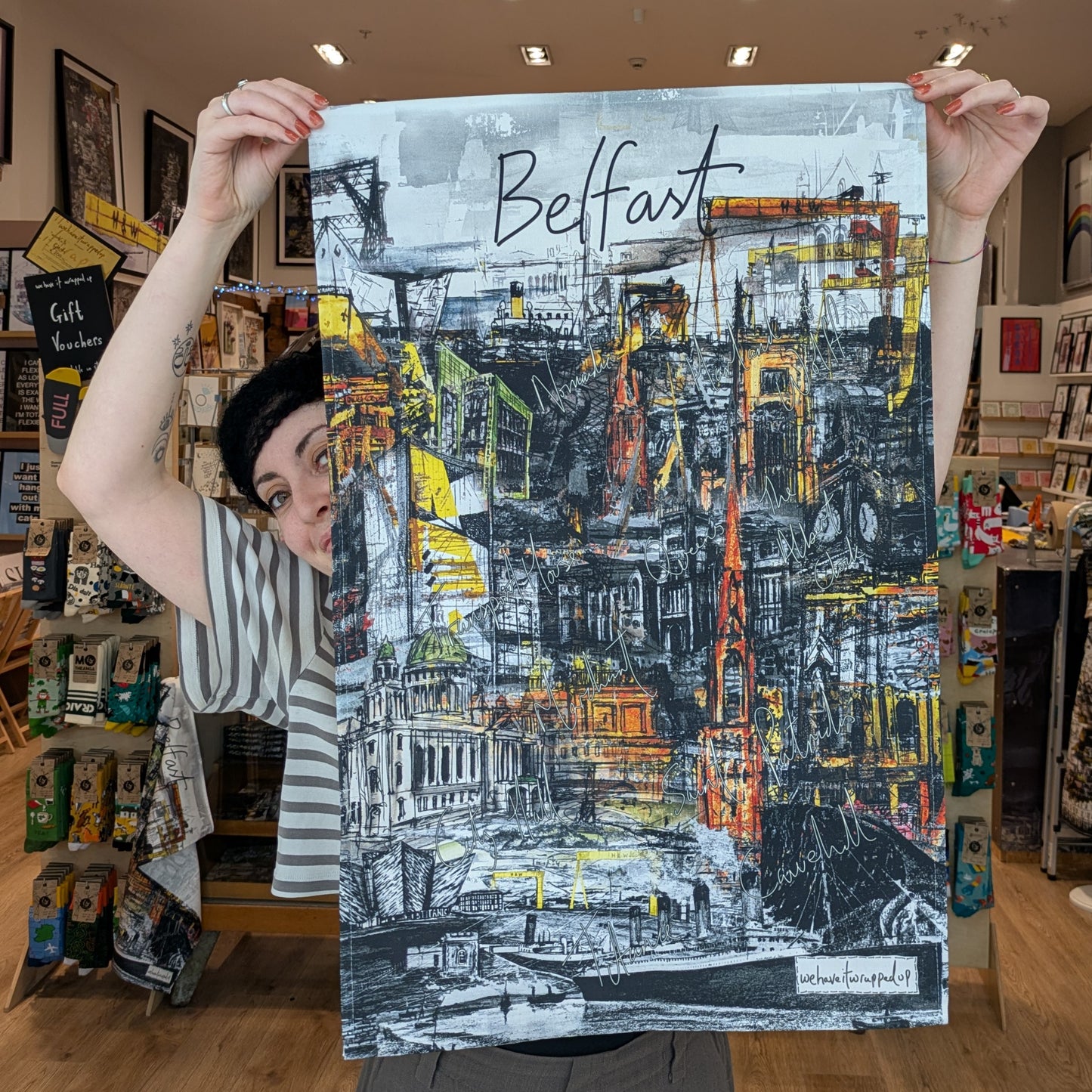 Belfast Tea Towel - We Have It Wrapped Up