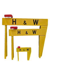 Load image into Gallery viewer, HARLAND &amp; WOLFF - Wooden Crane Decorations (THREE SIZES!)
