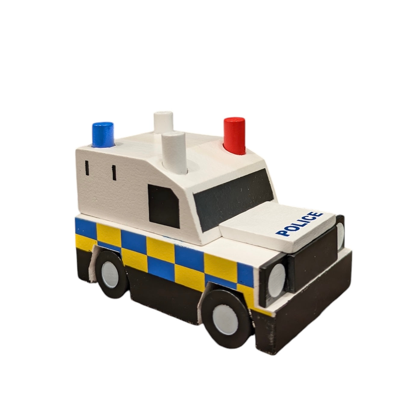 The Wee Belfast Police Van - Wooden Model