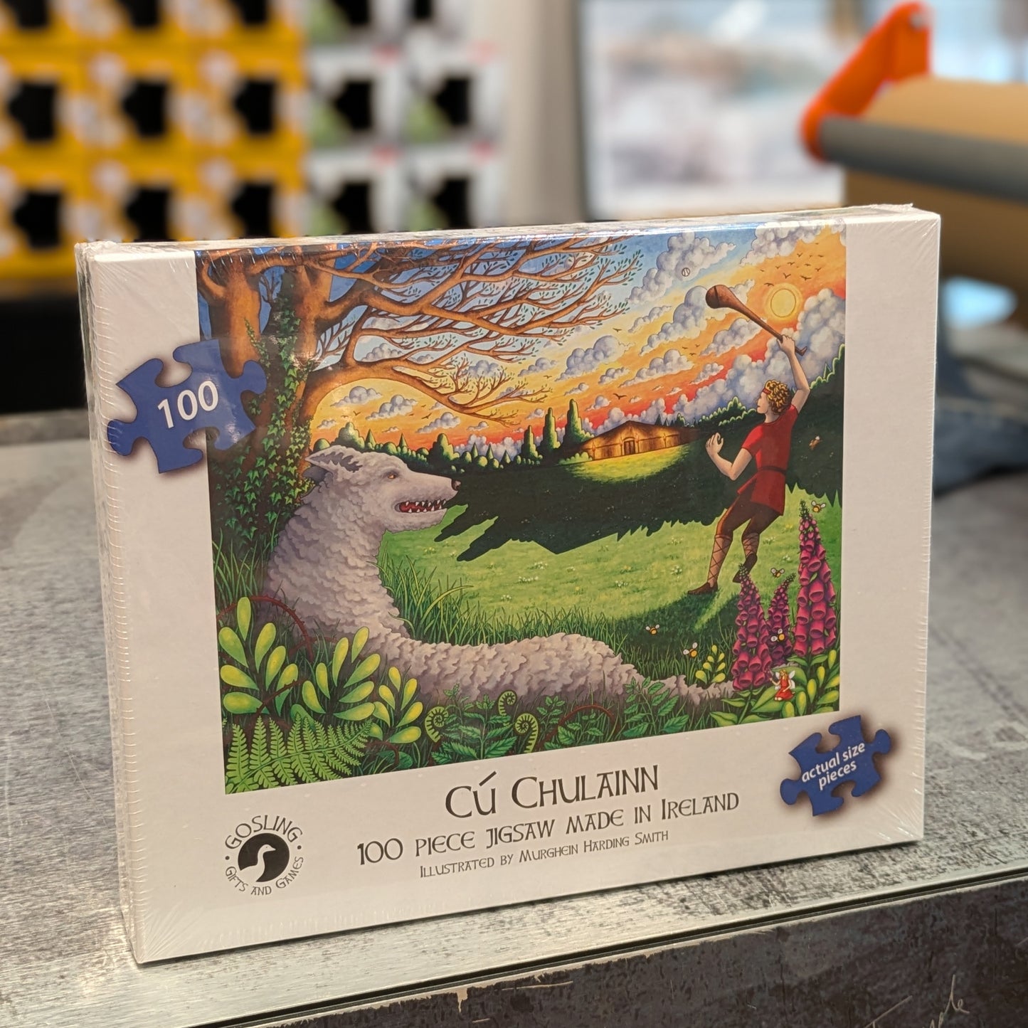Cú Chulainn Jigsaw Puzzle - Made in Ireland - 100 piece